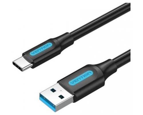 CABLE USB-A 3.0 A USB-C 1.5 M NEGRO VENTION (Espera 4 dias)