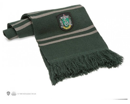 BUFANDA HARRY POTTER ESCUDO SLYTHERIN CINEREPLICAS CR1002 (Espera 4 dias)