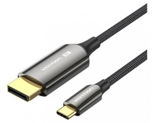 CONVERSOR USB-C A DISPLAYPORT 8K 2 M NEGRO NANOCABLE (Espera 4 dias)