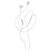 AURICULARES NGS CROSS STEP WH