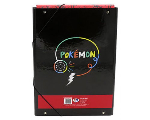 CARPETA SOLAPAS COLORFUL POKÉMON CYP BRANDS CS-08-PK (Espera 4 dias)