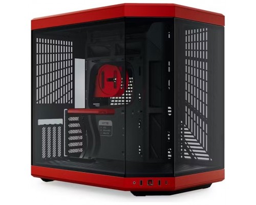 CAJA ATX SEMITORRE HYTE Y70 ROJA CS-HYTE-Y70-BR