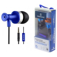 Auricular + Micrófono Powerbass Azul Coolsound (Espera 2 dias)