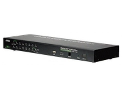 ATEN Switch KVM por IP VGA PS/2-USB de 16 puertos con acceso compartido desde consolas local/remota (Espera 4 dias)