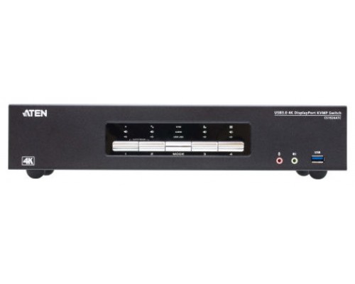 ATEN SWITCH KVMP 4-PORT USB TRUE 4K DISPLAYPORT KVM SWITCH W (Espera 4 dias)