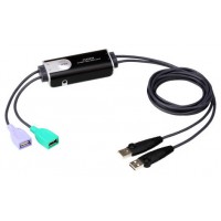 Aten CS62KM-AT cable para video, teclado y ratón (kvm) Negro 1,8 m (Espera 4 dias)