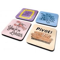 SET DE POSAVASOS FRIENDS FRASES PYRAMID INTERNATIONAL CSP0028 (Espera 4 dias)