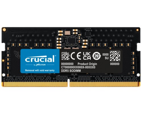 MODULO SODIMM DDR5 8GB 4800MHZ CRUCIAL CL40 (Espera 4 dias)
