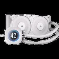 REFRIGERACION LIQUIDA NAUTILUS RS LCD 240 WHITE CORSAIR (Espera 4 dias)