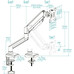 SOPORTE TOOQ DB1334TNR-W
