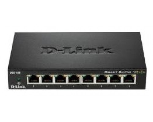 SWITCH D-LINK DGS-108GL 8PTOS 10/100/1000 (Espera 4 dias)