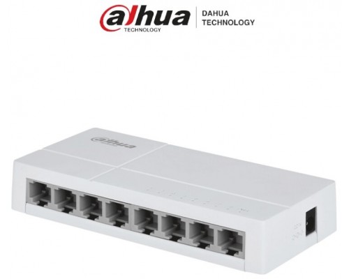 SWITCH IT DAHUA SH-SF1008L PORT UNMANAGED ETHERNET SWITCH 8 PORTS