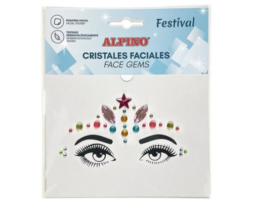 ALPINO GEMAS FACIALES ADHESIVAS FESTIVAL ALPINO DL000631 (Espera 4 dias)