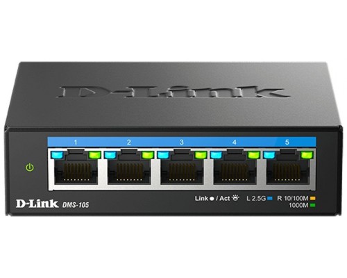 Switch No Gestionable Dlink Dms-105 5p Multigigabit