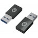 Kit Adaptadores 2 Unidades Usb 3.0 Conceptronico Tipo