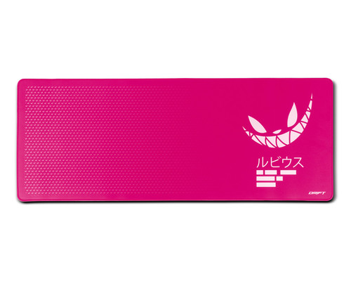 ALFOMBRILLA GAMING DRIFT EDICION ESPECIAL EL RUBIUS ROSA XL 900 X 350 X 3 MM