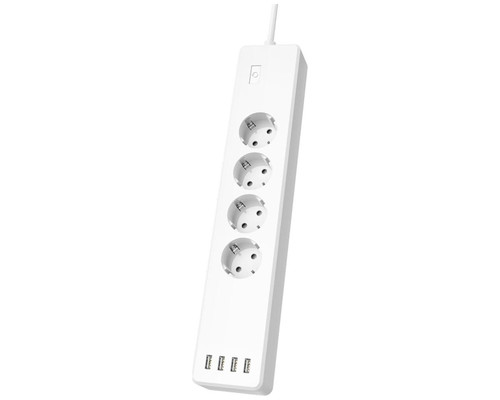 HAMA HOME Regleta Inteligente 4 Tomas + USB