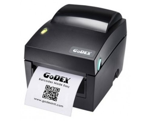 GODEX Impresora de Etiquetas DT41 TD 203 ppp. Ancho de impresion 108 mm, papel hasta 118mm.USB