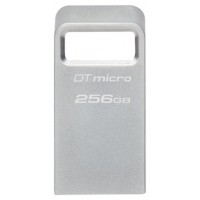 Kingston Technology DataTraveler Micro unidad flash USB 256 GB USB tipo A 3.2 Gen 1 (3.1 Gen 1) Plata (Espera 4 dias)
