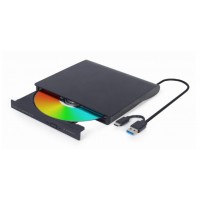 UNIDAD DE DVD USB EXTERNA GEMBIRD NEGRA UNIDAD DE DVD USB EXTERNA GEMBIRD NEGRA