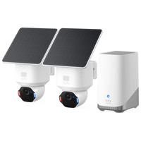 KIT CAMARA VIGILANCIA EUFY EUFYCAM E42 SOLAR 4K 2UDS HOMEBASE S380 KIT CAMARA VIGILANCIA EUFY EUFYCAM E42 SOLAR 4K 2UDS HOMEBASE S380