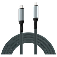 EWENT CABLE USB 4 GEN 3 TIPO C MACHO A MACHO, FABRIC, 1M EWENT CABLE USB 4 GEN 3 TIPO C MACHO A MACHO, FABRIC, 1M