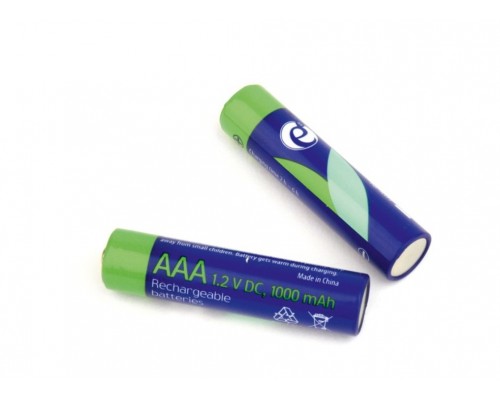 PILAS AAA GEMBIRD NI-MH RECHARGEABLE 1000MAH 2PCS BLISTER PACK