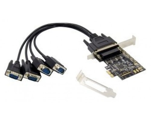 CONTROLADORA PCIe CONCEPTRONIC 4 PUERTOS SERIE