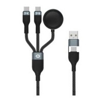CABLE USB-C 3IN1 1.5M CONCEPTRONIC ETTA08B15 100W 