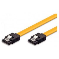 Ewent 0.5m, 6GBs, SATA 3 cable de SATA 0,5 m SATA 7-pin Negro, Amarillo (Espera 4 dias)