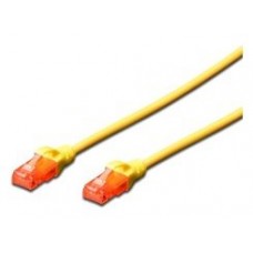 Ewent EW-6U-020 cable de red Amarillo 2 m Cat6 U/UTP (UTP) (Espera 4 dias)