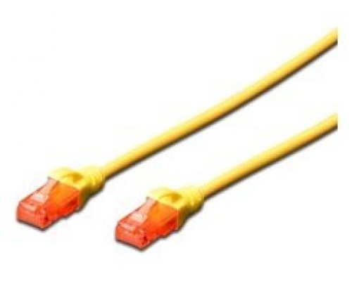 Ewent EW-6U-020 cable de red Amarillo 2 m Cat6 U/UTP (UTP) (Espera 4 dias)