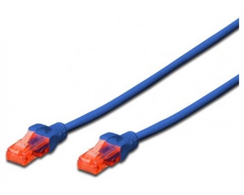 Ewent EW-6U-030B cable de red Azul 3 m Cat6 U/UTP (UTP) (Espera 4 dias)