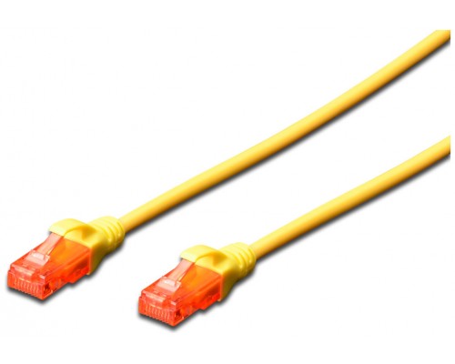 Ewent EW-6U-030 cable de red Amarillo 3 m Cat6 U/UTP (UTP) (Espera 4 dias)