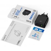 EWENT Cargador Gan Fast 65W 2 USB-C PD-1USB-A QC EWENT Cargador Gan Fast 65W 2 USB-C PD-1USB-A QC