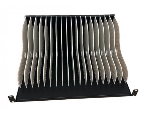 Ewent EW1720 organizador para estación de carga Acrilonitrilo butadieno estireno (ABS), Metal, Plástico Negro, Blanco (Espera 4 dias)