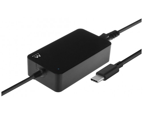 CARGADOR EWENT USB TIPO-C PARA PORTATIL CON PERFILES POWER DELIVERY 45W