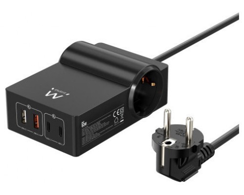 EWENT ESTACION DE CARGA USB GAN FAST DE 65W 2 USB A (Espera 4 dias)