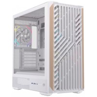 CAJA ATX SEMITORRE EINAREX P800 RGB 4 FANS BLANCA