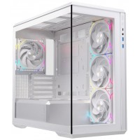 CAJA MICRO-ATX SEMITORRE EINAREX ZM800 RGB 4 FANS