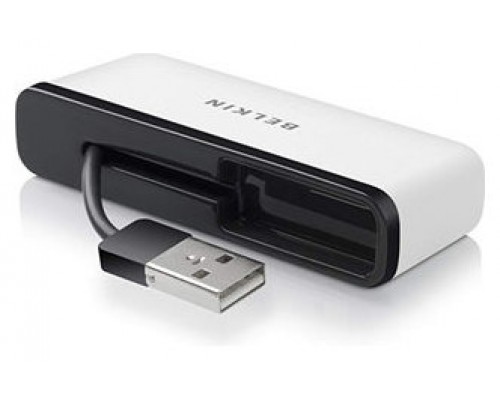 Hub Usb 2.0 Belkin F4u021bt 4 Puertos Usb-a Blanco