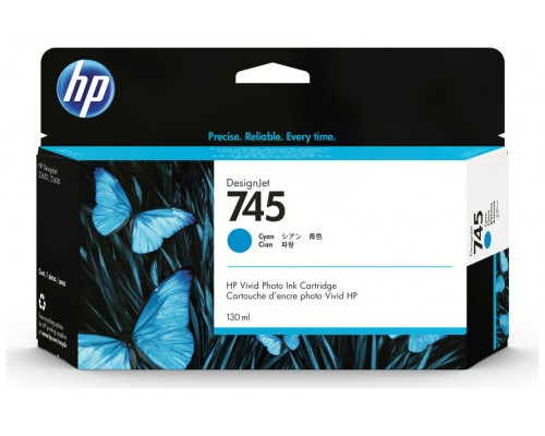 HP DesignJet 745 Cartucho Cyan 130ml