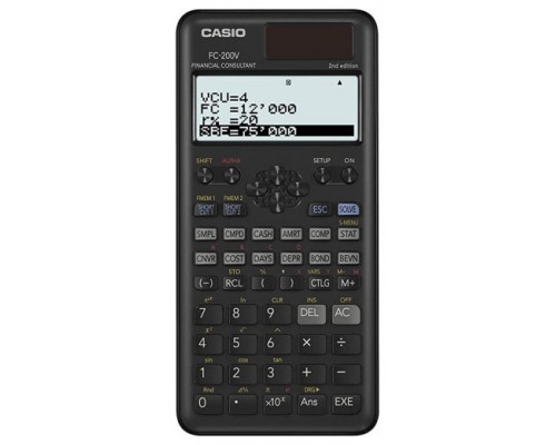 CALCULADORA FINANCIERA CASIO FC-200V-2· (Espera 4 dias)