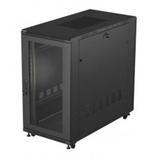 ARMARIO LANBERG RACK 19" 22U 600X1200 FLAT PACK PUERTA PERFORADA NEGRO