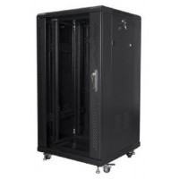 ARMARIO RACK LANBERG 22U 600X600 AUTOENSAMBLADO HASTA 60KG NEGRO