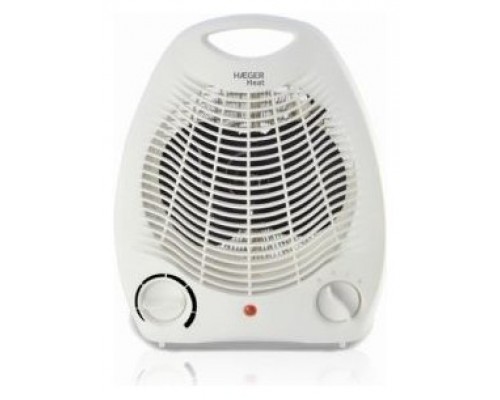 CALEFACTOR ELECTRICO HEAT 2000W BLANCO HAEGER (Espera 4 dias)