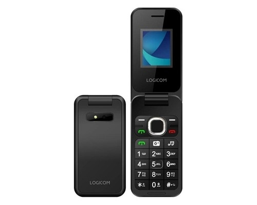 Logicom Fleep 460 M&oacute;vil B&aacute;sico 4G 1.77" DS BT Negr