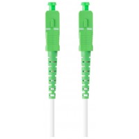 CABLE DE FIBRAOPTICA LANBERG 30M MONO SC/APC-SC/APC SIMPLEX G657B3 LSZH BLANC