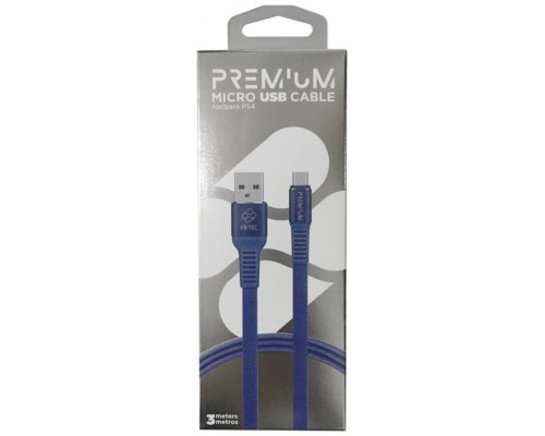 Cable Micro USB FR-TEC Premium 3M Azul (Espera 2 dias)
