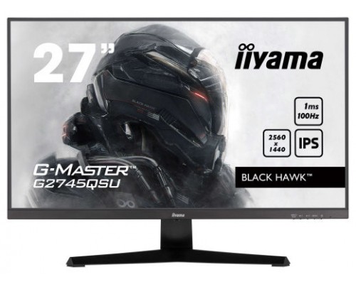 iiyama G-MASTER G2745QSU-B2 pantalla para PC 68,6 cm (27") 2560 x 1440 Pixeles Wide Quad HD LED Negro (Espera 4 dias)